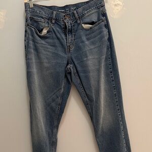 Old Navy Men's Straight Jeans - Dark Blue
